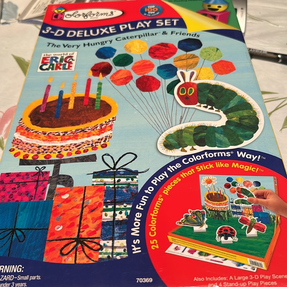 Colorforms 3/D play set